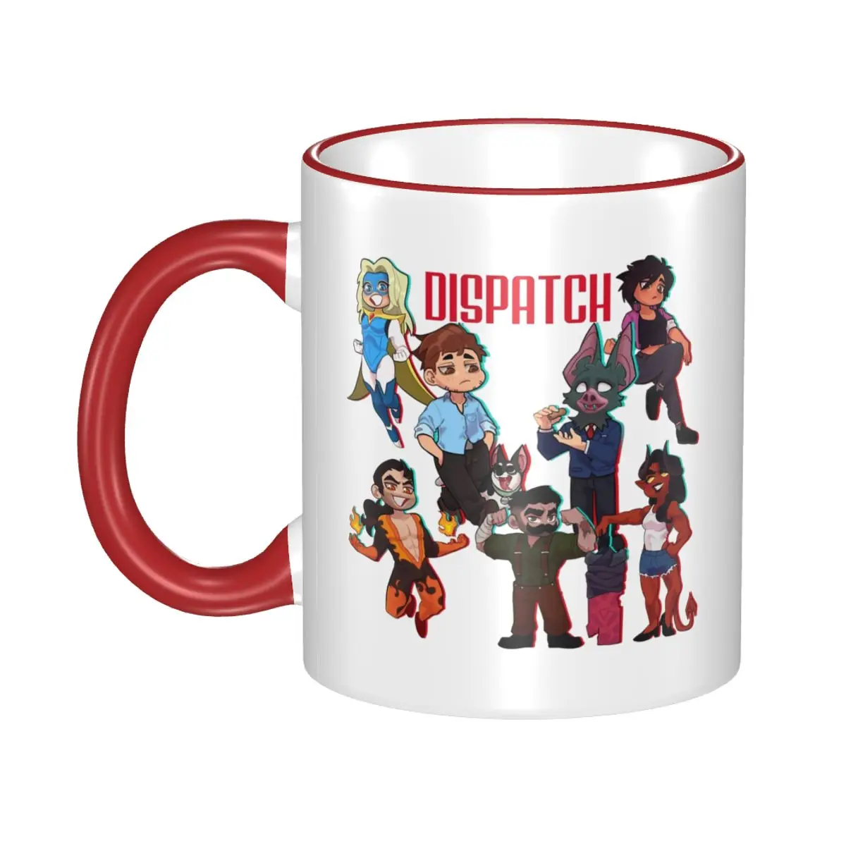 

Novelty Cute Dispatch Game Anime Tea Cup Party Mug