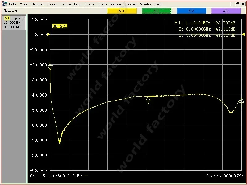 Directional Bridge Directional Coupler 1M~6G 16dB Test Bridge