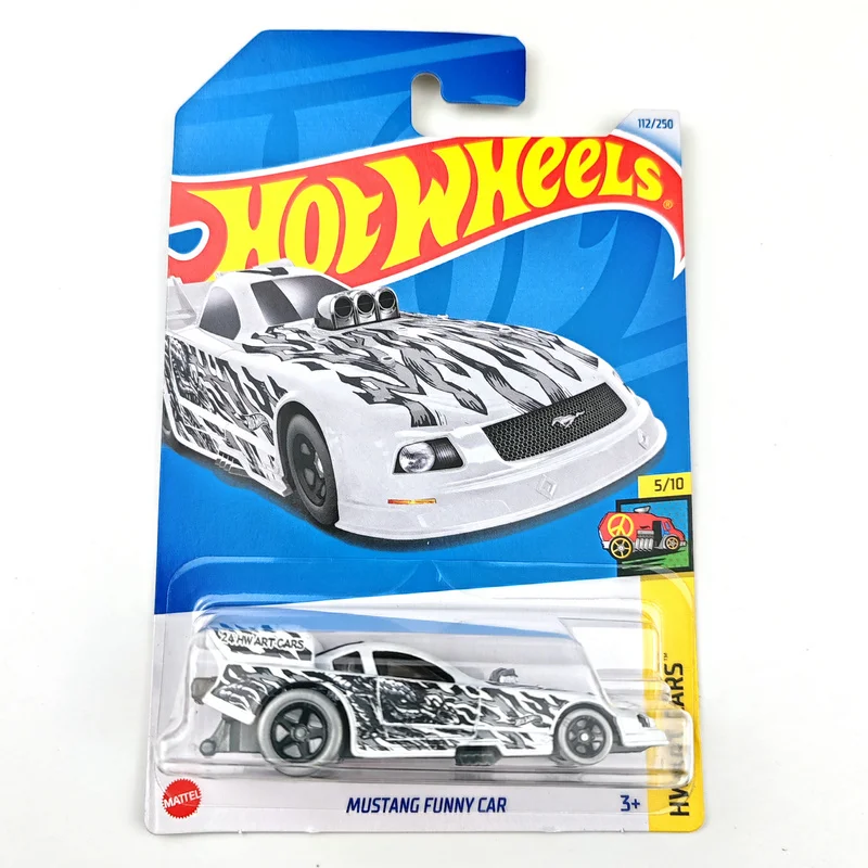 

2024-112 Hot Wheels Cars MUSTANG FUNNY CAR 1/64 Metal Die-cast Model Collection Toy Vehicles