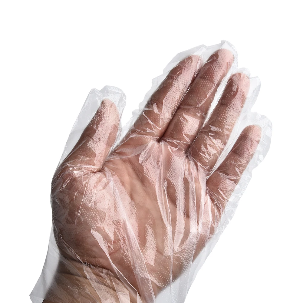 100x Gloves Alkali-resistant Latex-free Non-allergic Non-sterile Non-sticking Oil-resistant Powder-free Acid-resistant