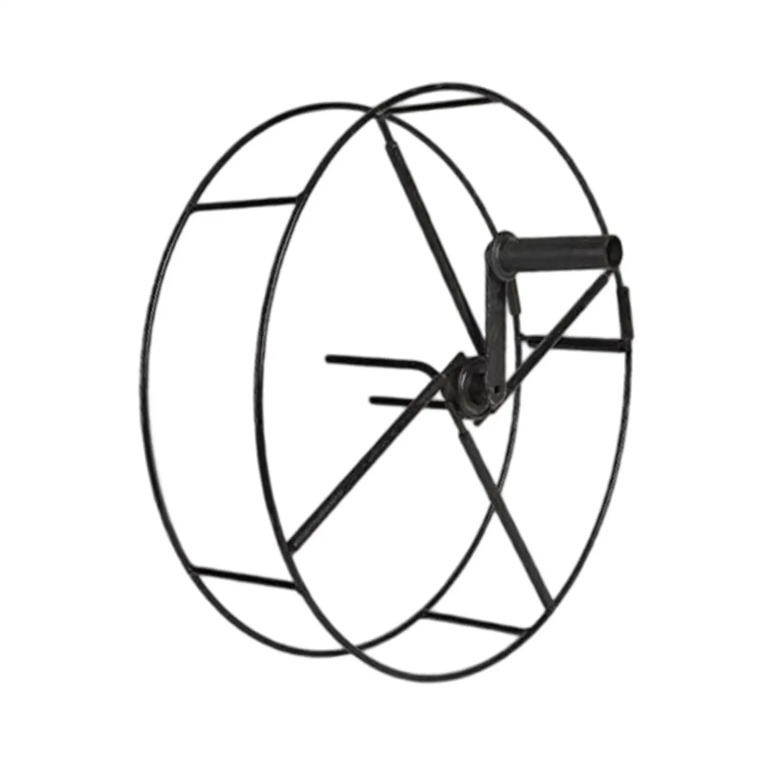 Garden Hose Reel Cart Car Wash Hose Reel with Hand Crank Portable Water Tube Holder for Irrigation Car Washing Outdoor Lawn