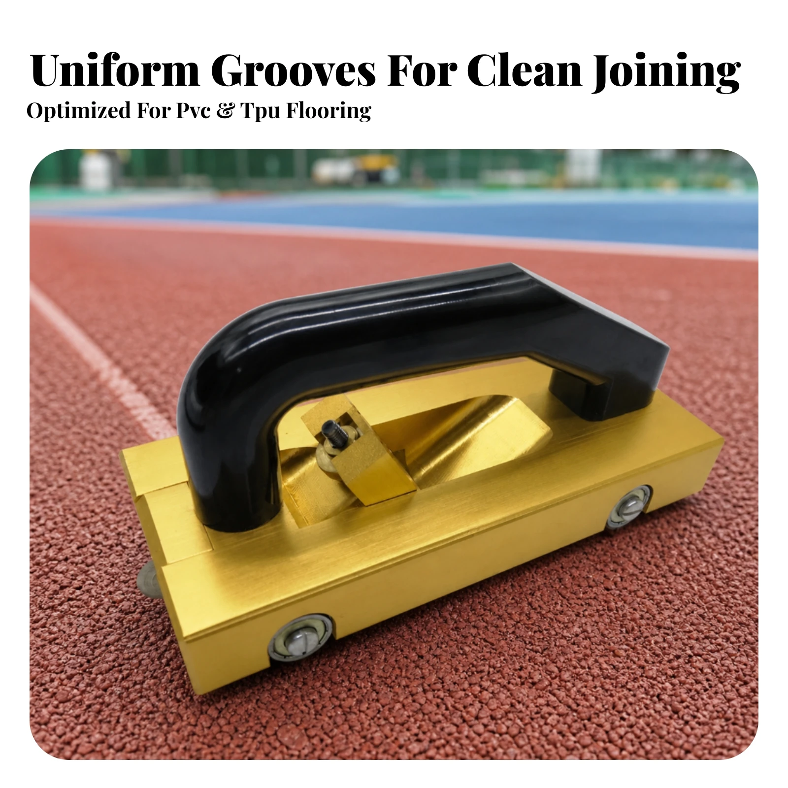 Manual PVC Floor Grooving Tool Hand-Held PVC Flooring Grooving Tool Aluminum-Alloy Body Flooring Groover Professional-Grade