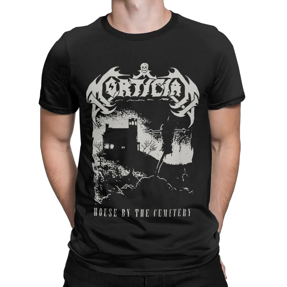 Mortician T Shirt Men's Cotton Crazy T-Shirts Crewneck Tee Shirt Short Sleeve Clothing 4XL 5XL 6XL