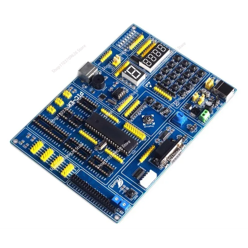 Support 8/14/18/20/28/40 pin PIC MCU, PIC MCU learning development board PIC-EK