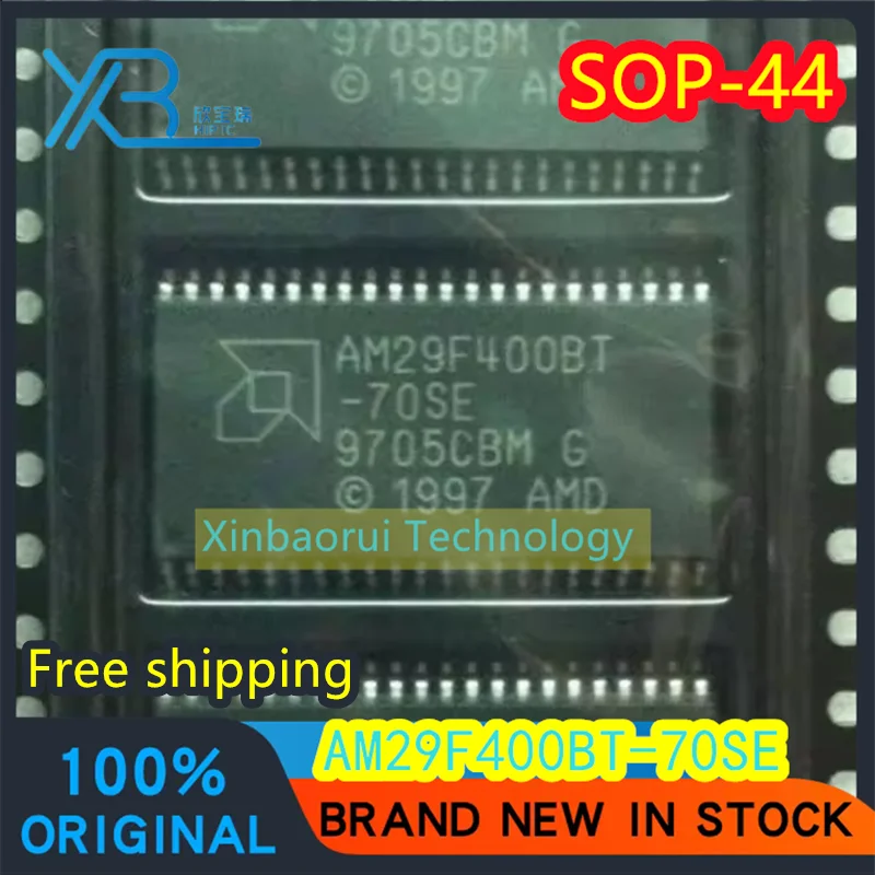 (10/50 ชิ้น) AM29F400BT-70SE AM29F400BT SOP-44 ชิปหน่วยความจำสำหรับคอมพิวเตอร์ในรถยนต์ ไอซีแท้ ของแท้ จัดส่งฟรี