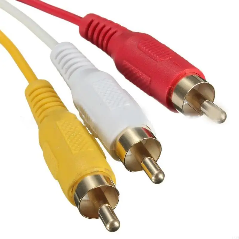 HDMI-متوافق ذكر إلى 3 RCA فيديو الصوت AV كابل محول 3RCA ستيريو محول مكون للتلفزيون Set-Box DV DVD PC