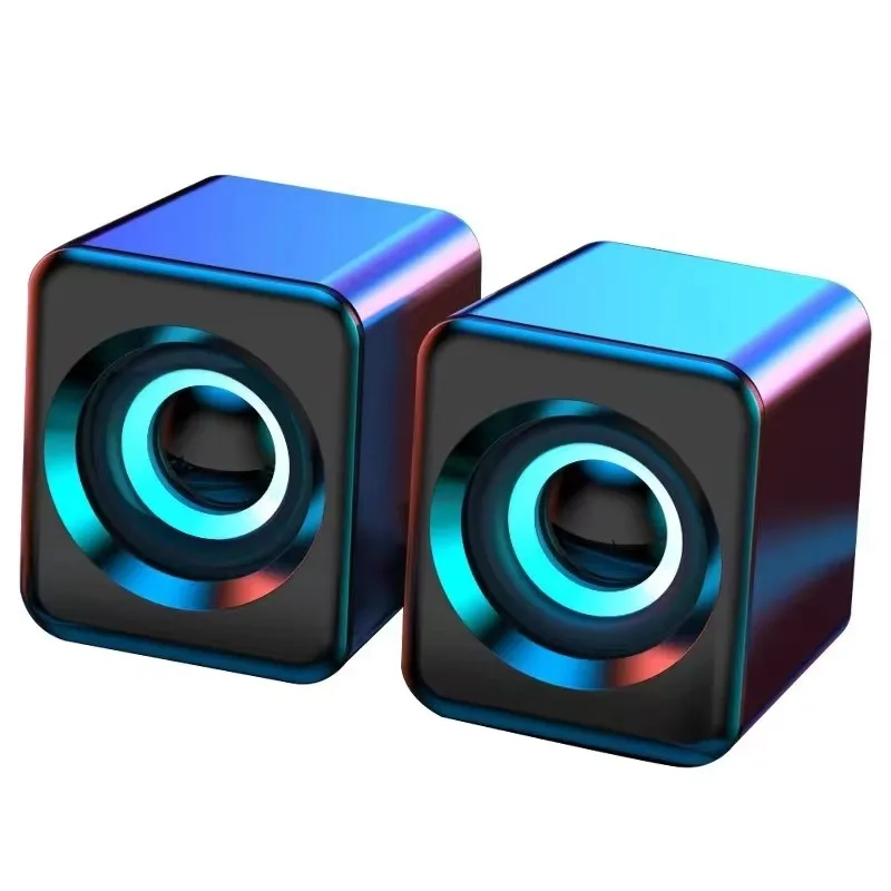 Desktop Computer Speaker Home Subwoofer Heavy Bass USB Powered Wired Active Multimedia Speaker with 4.1 Remote Control