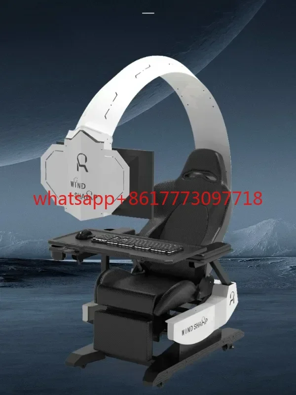 Fengrui Space Cabin Computer Chair Integrated Esports Cabin Comfortable Office Internet Celebrity Anchor Game Cabin Lazy