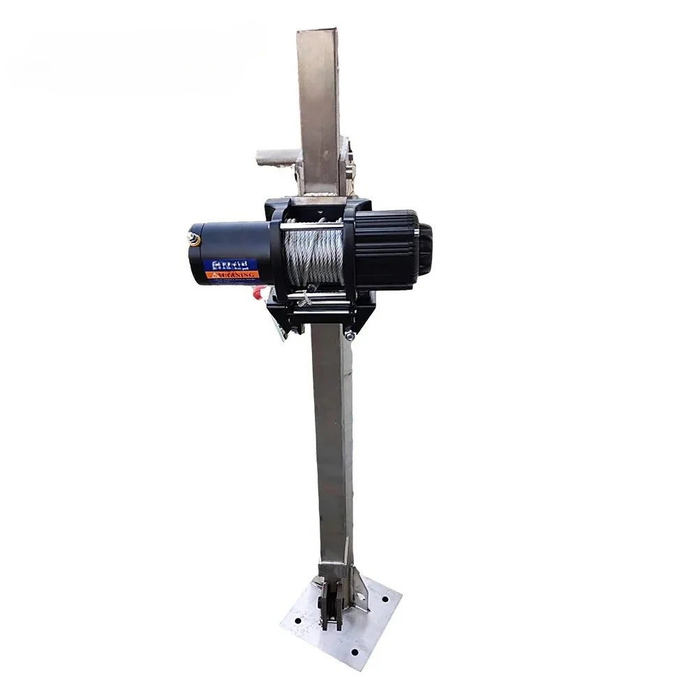 Edelstahl Marine Davit Kran Wharf Boot Pickup Kran Korrosionsschutz Rostfrei