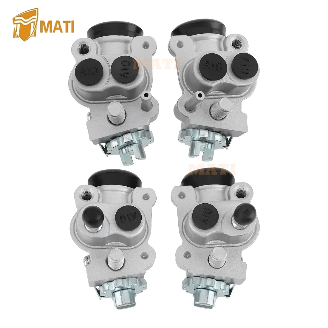 MATI Front Brake Wheel Cylinders Drums Shoes Kit Left&Right for Honda Foreman 400 1999-2003 Foreman 450 1998-2004 45330-HN0-A01