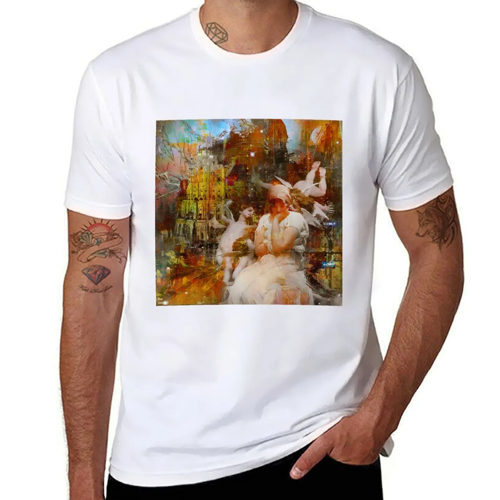 

for custom t cotton print t quality T-Shirt shirts shirt While waiting high your love