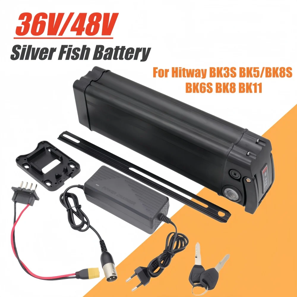 

Аккумулятор для велосипедов Hitway BK3, BK5, BK6, BK8, BK11, BK37 COLORWAY BK6, 36В 48В 20Ач 25Ач, для складного велосипеда COLORWAY BK6 Hitway
