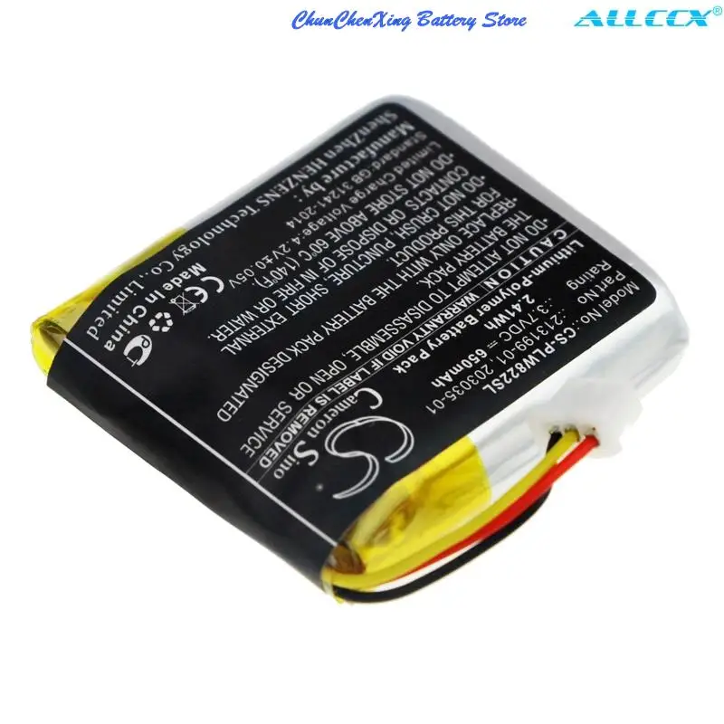 Batterie pour casque sans fil 100% mAh, 650, pour Plantroni Savi W8220,Savi 8220, B8200, nouveauté