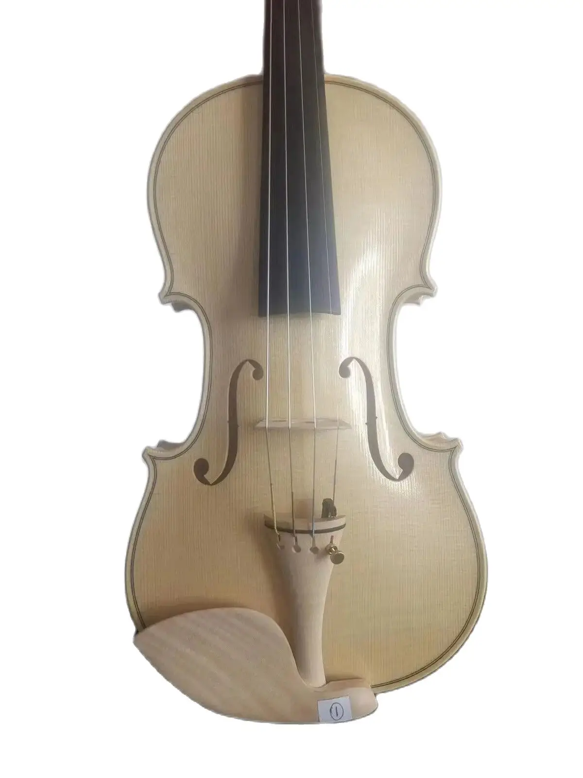 4/4 Violin Clean Varnish 1Pc European Flamed Maple Back Spruce Top Hand Carved 1