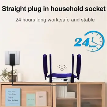 KuWFi 4G SIM karta router bezdrátový WIFI router 2.4G LTE přístupový bod podpora VPN DDNS hotspot síťový adaptér pro IP kameru 8 nejlepší prodej 4G LTE router cat20 - №7