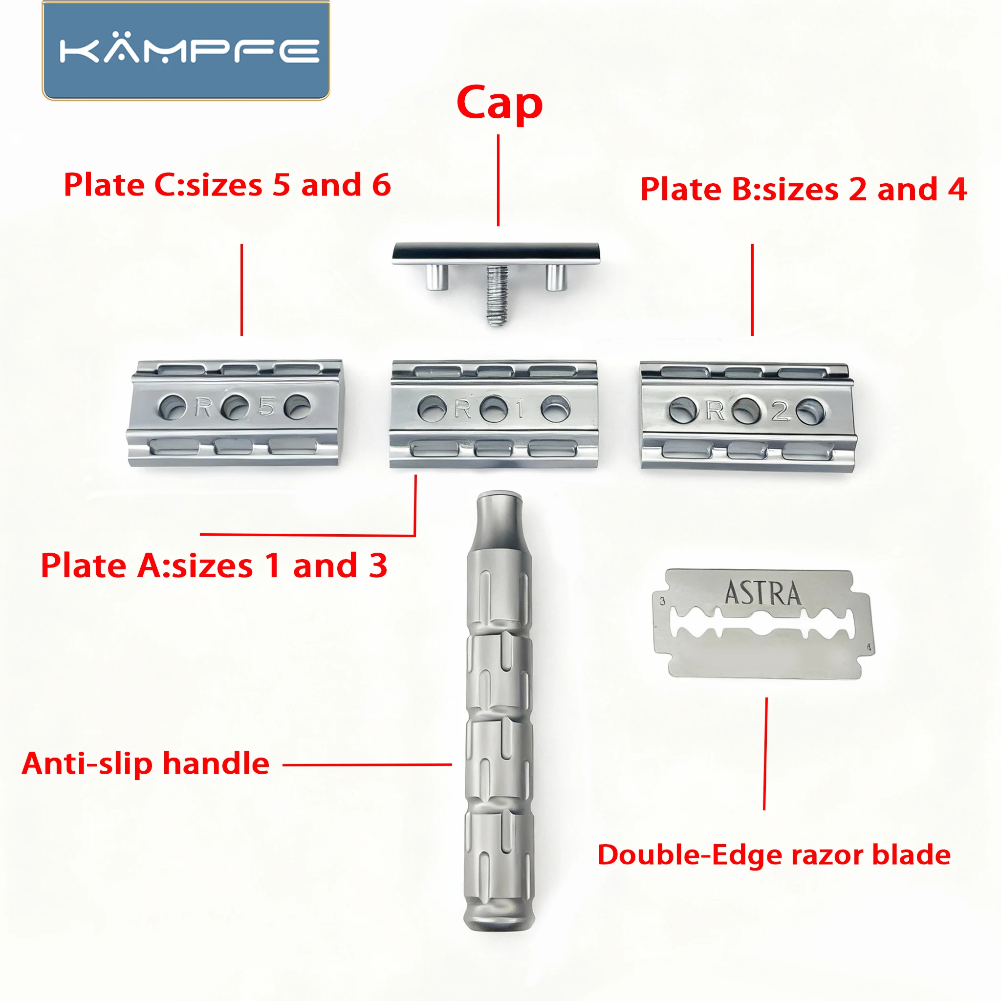kampfe-safety-razor-cnc-stainless-steel-handle-double-edge-manual-shaver-6-adjustable-settings-men-shaving-kit