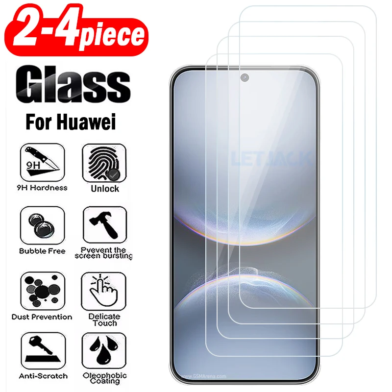 

2-4Piece Protective Glass for Huawei Nova 14 Lite 13 12 11 10 9 SE Screen Protector for Nova 14i 13i 12i 12s 11i Tempered Glass