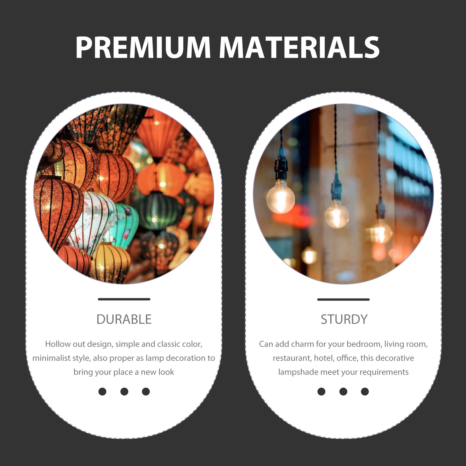 

Metal Lamp Shade Hollow Out Design For Pendant Chandelier Hanging Light Replacement Style Decorative Light