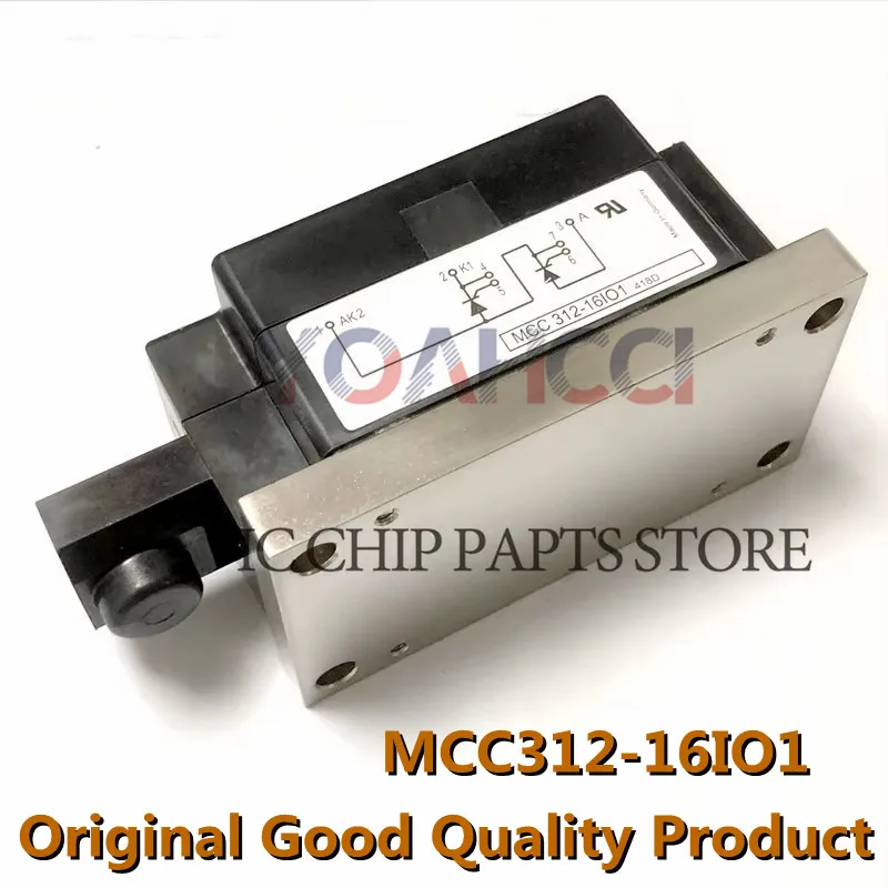 

MCC312-16IO1 (1 шт.), IGBT MCC312 MCC312-16 Тиристорные модулиТиристорные/диодные модули, 100% оригинал В наличии