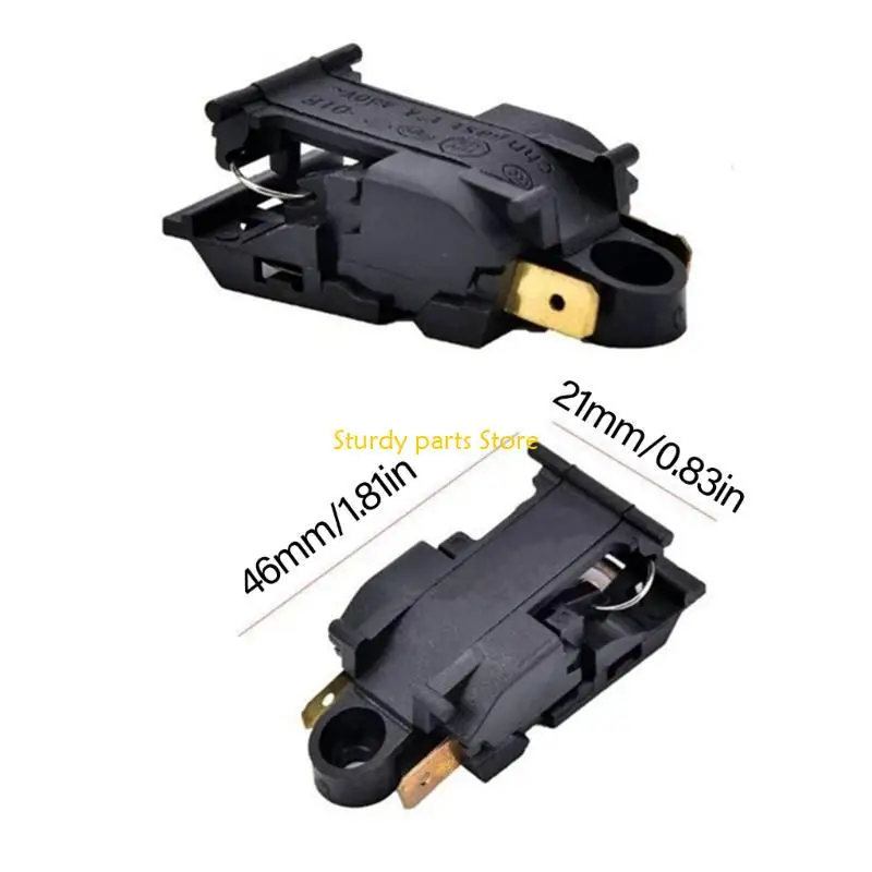 97QC 2pcs interruptores hervidor hervidor interruptores hervidor tetera mediana para los interruptores ABS
