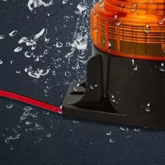 

30 LED High Power Emergency Warning Flash Strobe Light Beacon 10-80V for Forklift Truck School Bus - Blue Red White Yellow