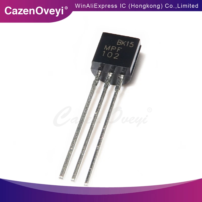 MPF102 102 TO-92, 10 Pièces