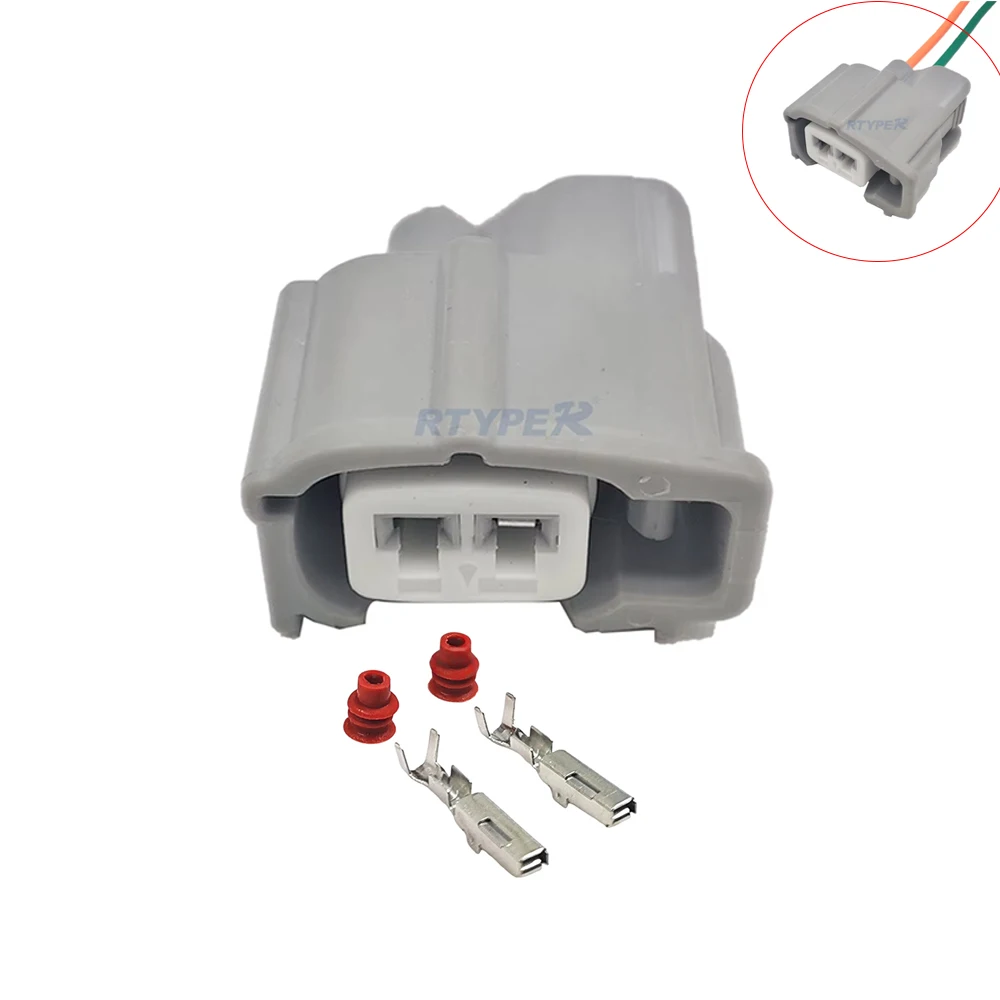 1/5/10Set For 2 Pin AUS Injection TOYF Fuel Injector Connector For Toyota Honda corolla 6189-0611 0090-006