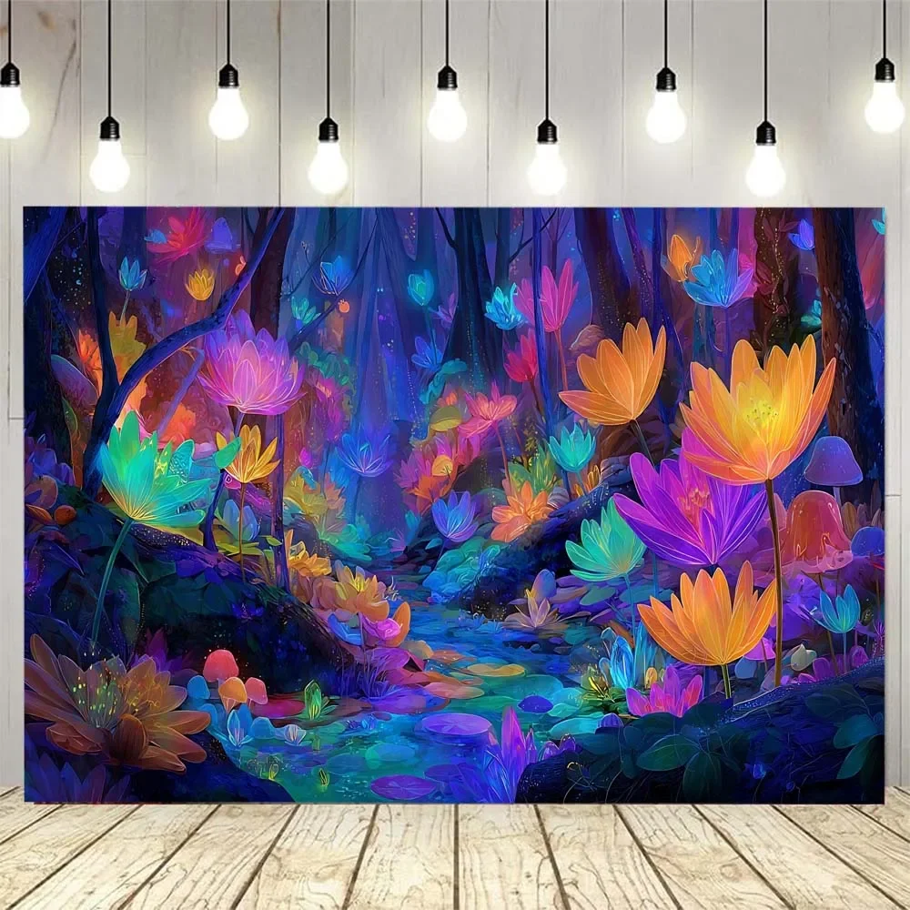 Psychedelic Floral Tapestry Wall Hanging - Fast Shipping Wall Background Poster Decor Blanket Bed Sheets Beach Towels