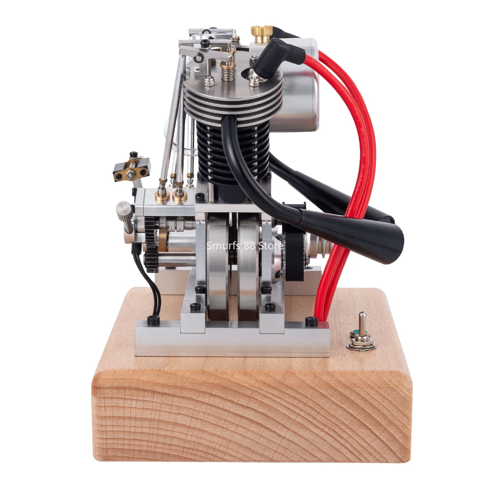 MUSA V1 Motor Model V2 Motor Metalen 6.6cc Viertakt Interne Verbranding Motor Model Luchtgekoelde CNC Precisie Bewerking Speelgoed