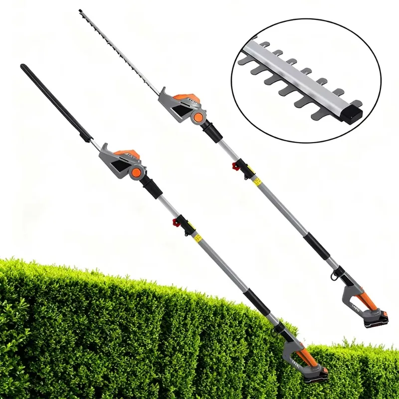 

Аккумуляторный промышленный кусторез-высоторез 18В с выдвижной алюминиевой штангой 1,8 м, для обрезки сада, с режущим элементом 8 мм