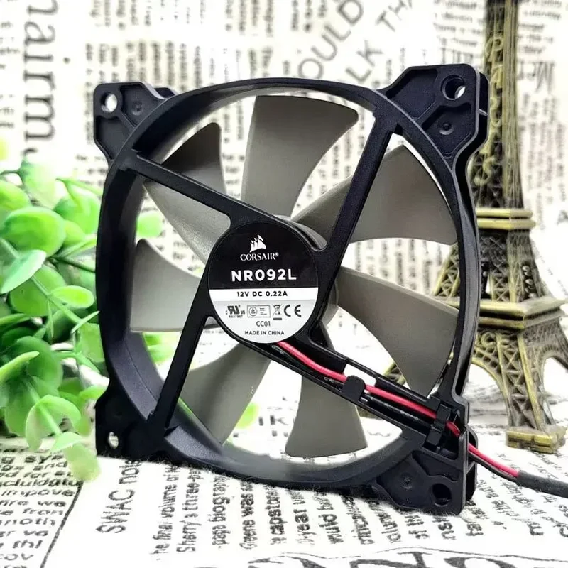 for Corsair NR092L 9cm 9015 12V 0.22A Chassis CPU Radiator Ultra-thin Cooling Fan
