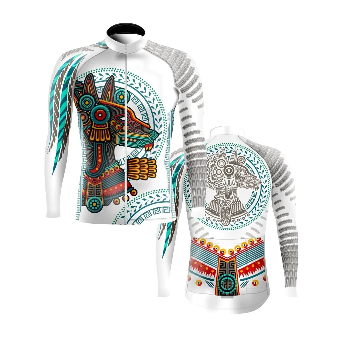 Mexico Cycling Jersey Long Sle - Mountain Biking New Mexico ulasan dan harga