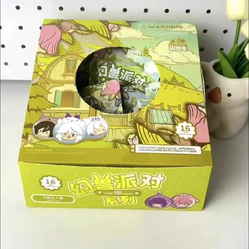 

New Genshin Impact Furina miniature Anime Figure Blind Box Q Version Kamisato PVC Dolls Desk Decoration Game Surprise Toy Gift