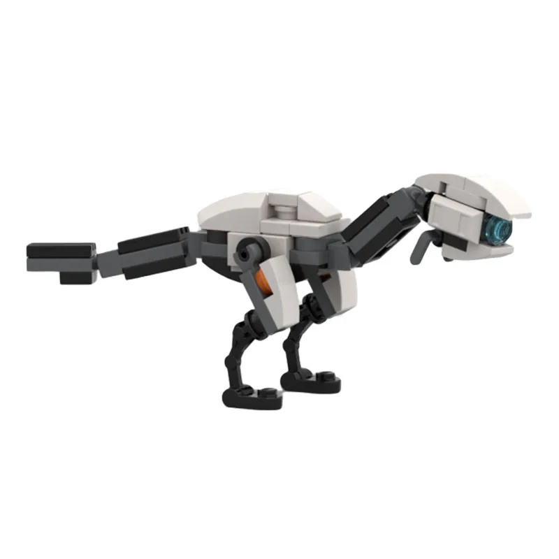 Moc Horizon Zero Dawned seria gier potwór klocki do budowy Model obserwator potwór MOC-102715 Robot cegły zabawki dla dzieci prezent