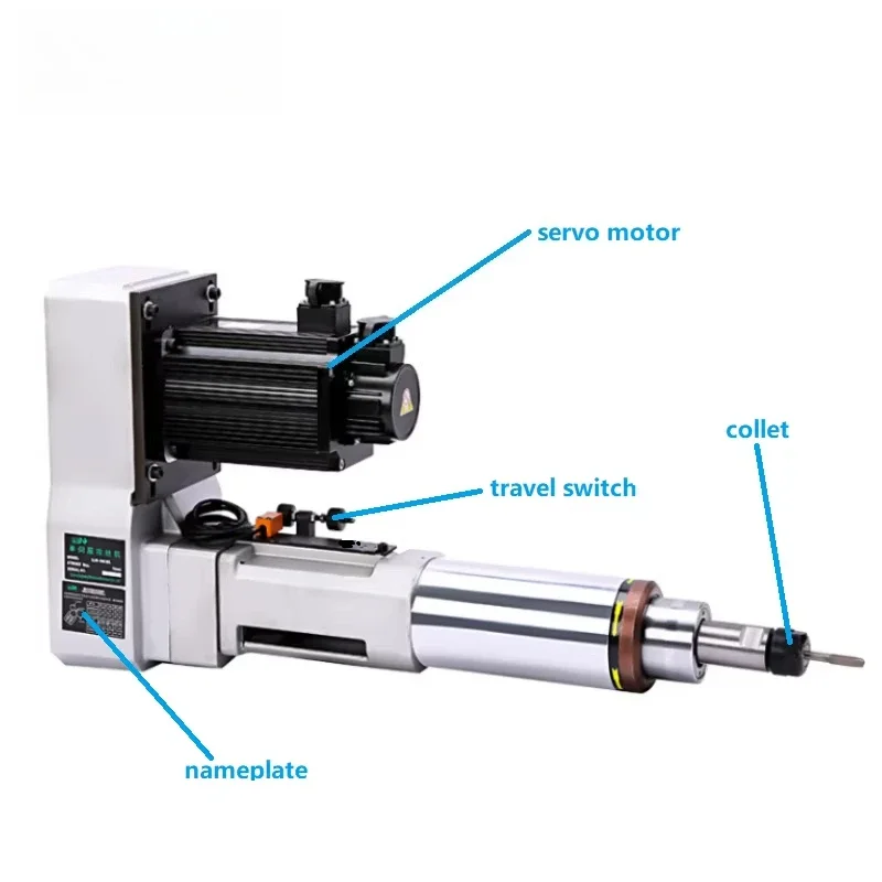 Hot Product 2022  20mm  Vertical Double Servo Control Automatic Drilling Tapping Head Units for Metal