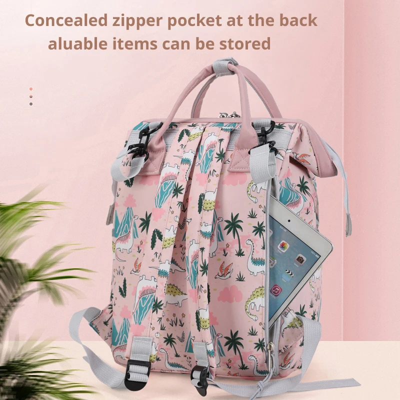 Bolsa de gran capacidad para mamá, bolso portátil para exteriores del hogar, carrito de bebé, bolsa multifuncional para madre e hijo, nueva moda