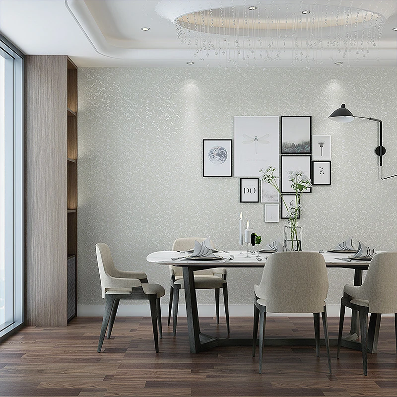 3D texturizado Monochrome Wallpaper Roll, papel de parede não-auto-adesivo, decoração de casa, quarto e sala de estar, estudo e Elder's Room
