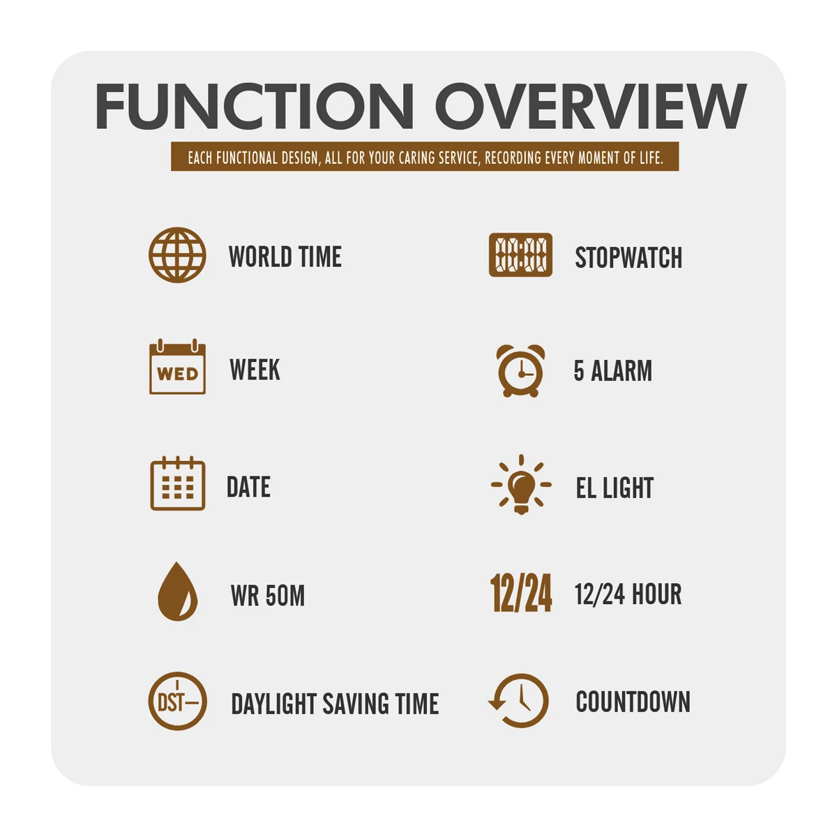SKMEI Business Digital Electronic Watch Fashion Sports Quartz Watches For Mens… - Image 5