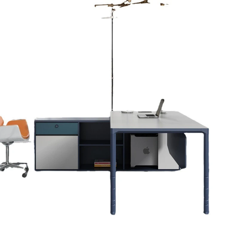 أثاث المكاتب طاولة رئيس مكتب الرئيس الحديث البسيط #1