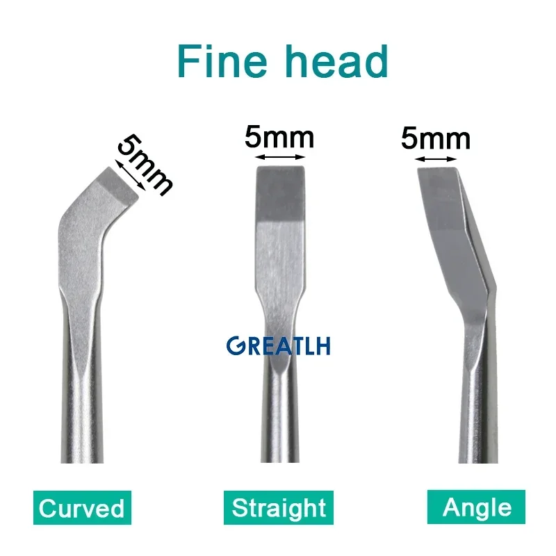 Imagem -02 - Instrumento Cirurgia Ortopédica Faca Óssea Osteótomos Pet mm 1pc