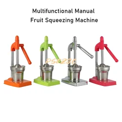Household and Commercial Small Stainless Steel Multifunctional Manual Fruit Squeezing Machine