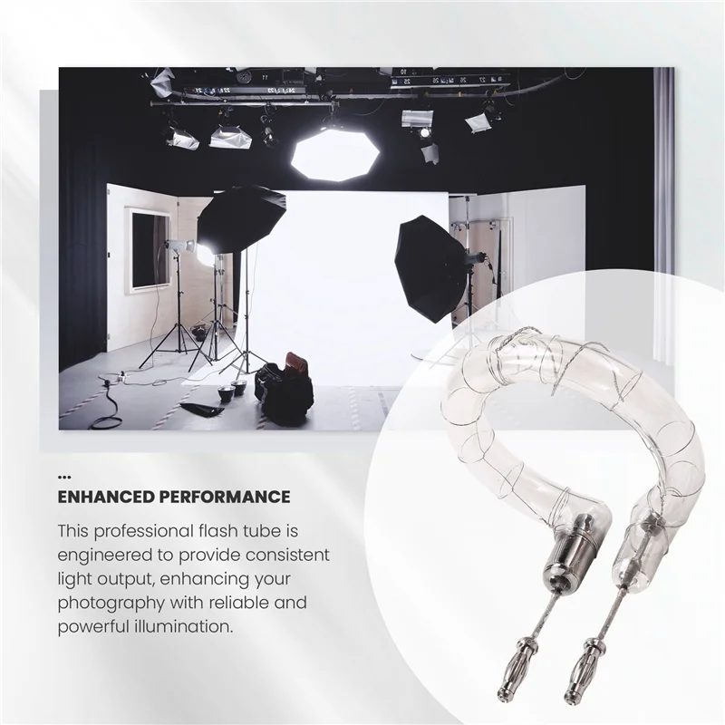 

M13K-4X 400Ws Professional Flash Tube For Godox SK400/SK400/SP400/DP400/300D/400D/GS400/Q5300/05400/TC400 Flash