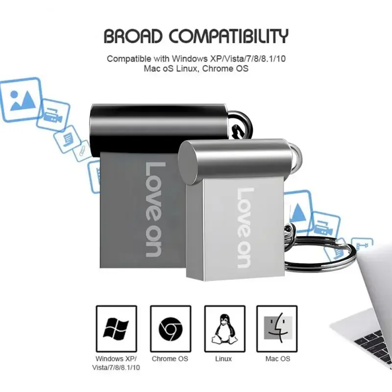 Unidad Flash USB tipo C de 2TB, Pendrive de 1TB, 512GB, 256GB, 128GB, almacenamiento móvil, regalo para PC