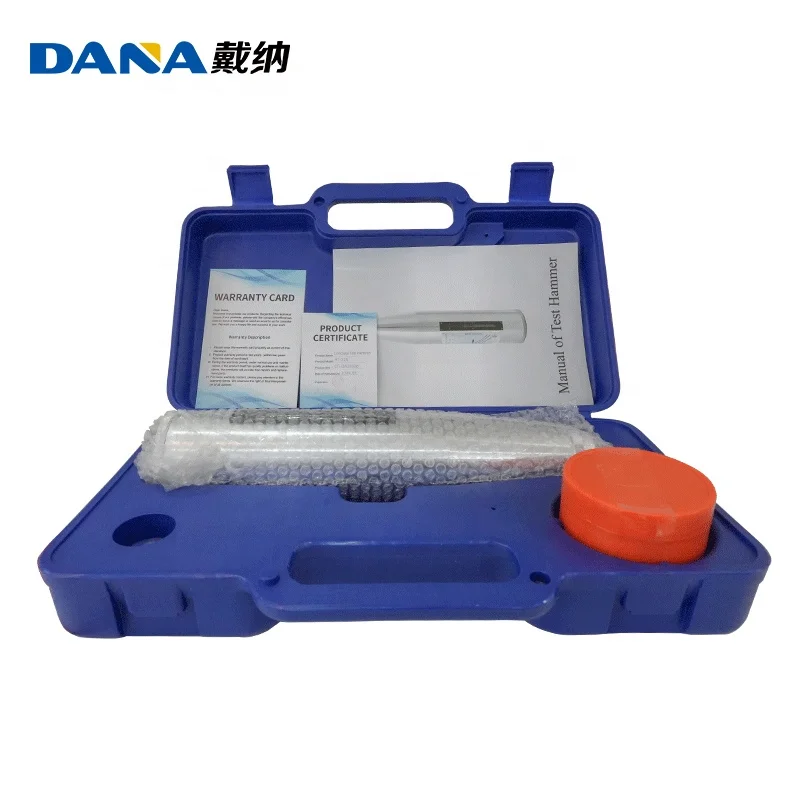 DANA-HT--225 Concrete test Hammer concrete rebound Tester 10-70Mpa Resiliometer Buildings, highway & Bridges