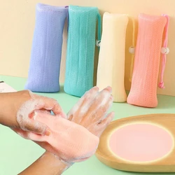 Saco De Malha Para Espuma De Sabão, Limpador Facial, Rede Manual, Lavagem Do Corpo, Chuveiro