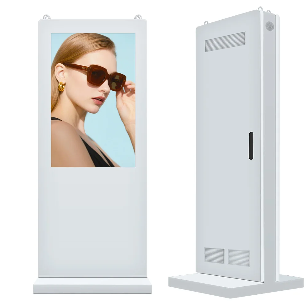 Outdoor Advertising Machine Floor Standing Digital Signage Waterproof Digital Screen