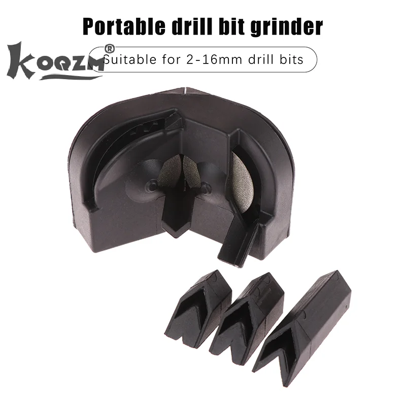 Drill Bit Sharpener Multipurpose Grinding, Electric Impact Drill Knife Sharpener Disposable Double-sided Polishing For All Bits