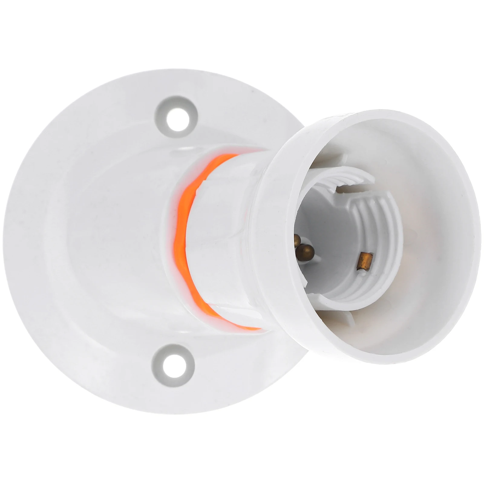

Dual Lamp Holder E27 Bulb Socket Ceiling Light Fitting Plastic Case Sloped Design Stable Practical Safe Reliable Operation