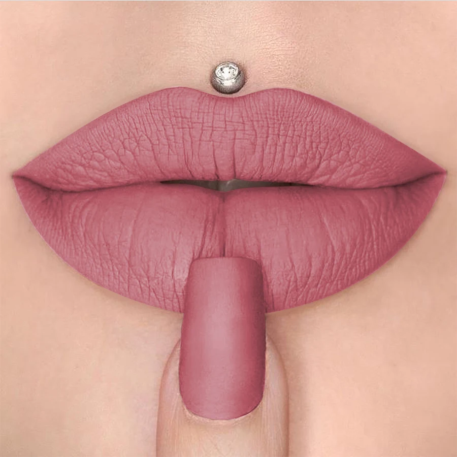 1PC 15 colori Nude Velet Matte Rossetto Penna Impermeabile di Lunga Durata Rosso Rosa Lip Liner Penna Trucco Coreano Lip Tint Lip Smalto