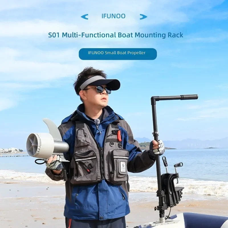Electric Outboard Motor Small Boat Permanent Magnet Engine Long Life Portable Fishing Kayak Inflatable Dinghy Trolling